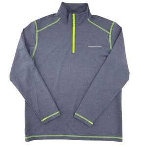 Vineyard Vines (Blue) Performance Quarter-Zip Pullover Mens Medium